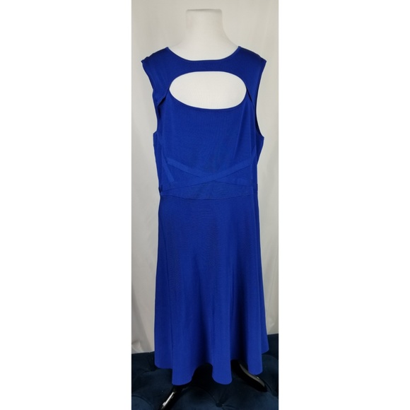 Lane Bryant Dresses & Skirts - Lane Bryant Sleeveless Blue Dress